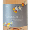 Etiquette Rosé Bio : Bouquet de Résistants