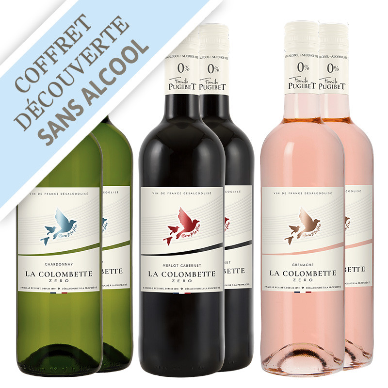 Coffret découverte gamme tranquille Colombette Zéro