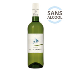 Bouteille Colombette Zéro - Born To Be Free Blanc sans alcool