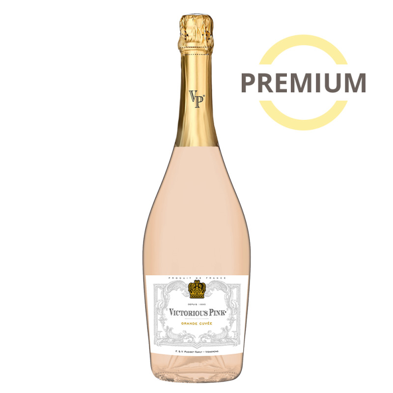 Victorious Pink Rosé Mousseux Bouteille